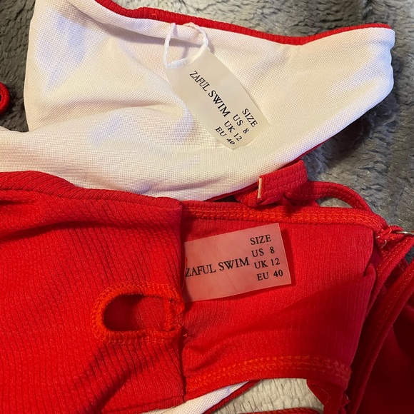 Zaful Red Bikini Set - Picture 4 of 5